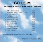 GO-LE-M - Between The Scurrying Clouds